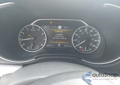 2020 Nissan Maxima Sv Xtronic Cvt из США, поврежденный, VIN 1N4AA6CV9LC362879